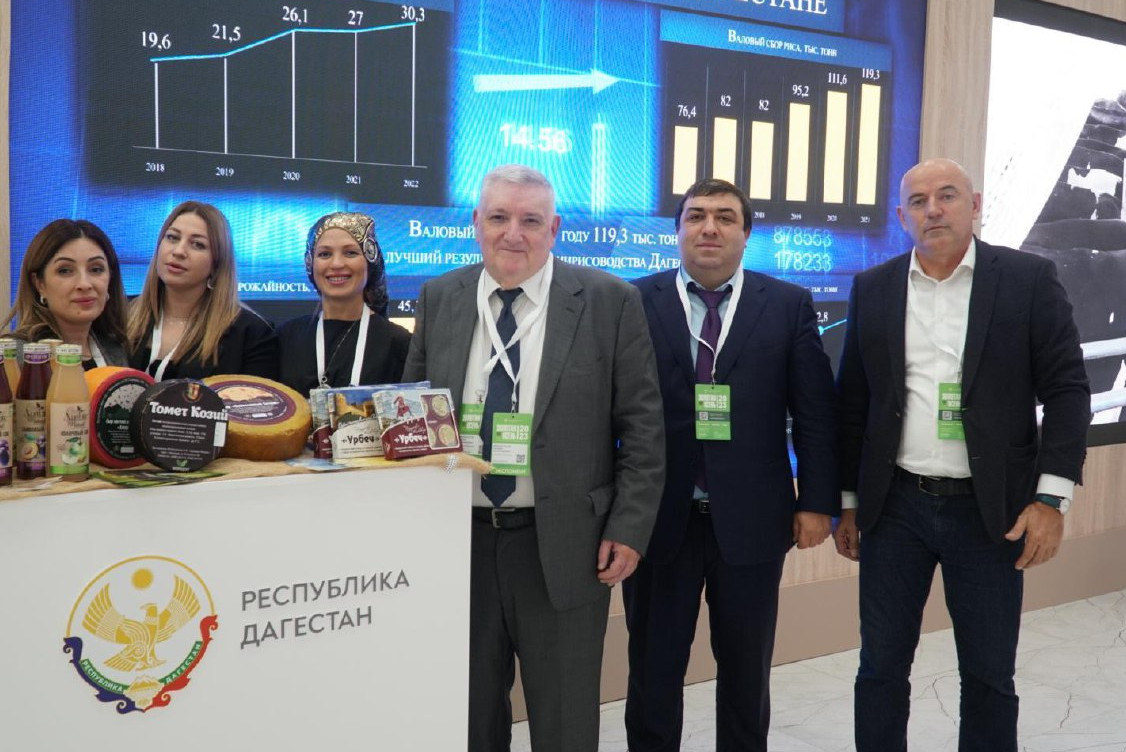 Дагестанская делегация принимает участие в XXV Российской агропромышленной выставке «Золотая осень».