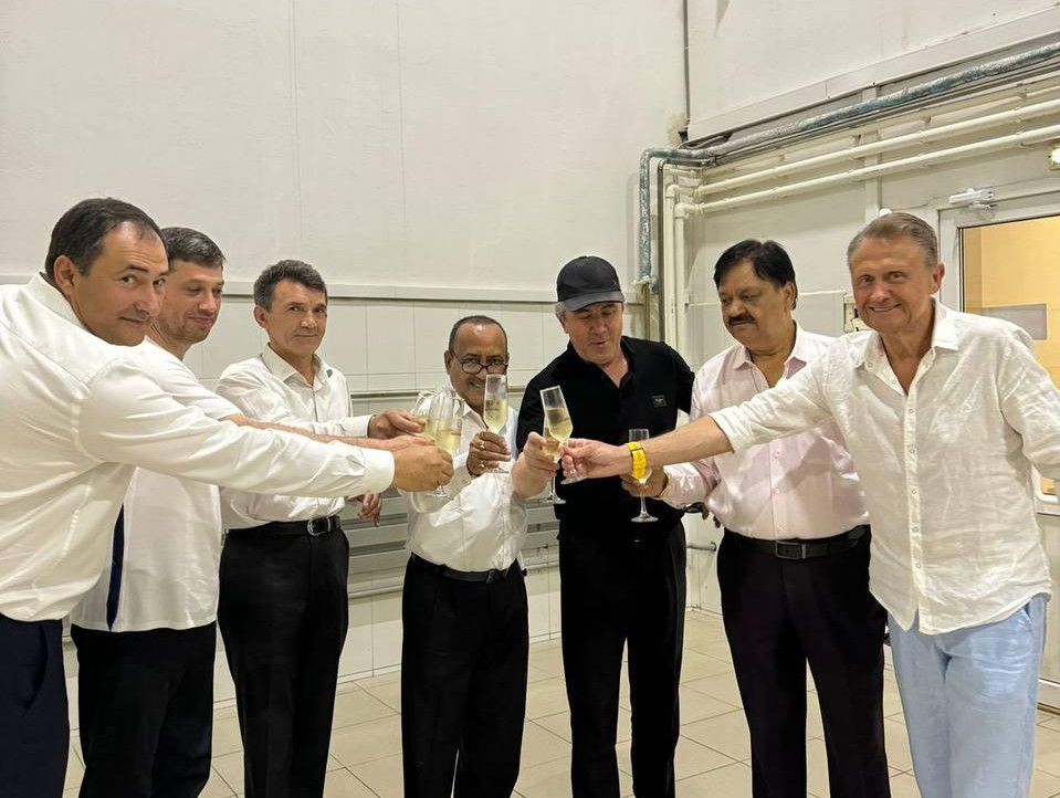 Делегация предпринимателей из Индии посетила ЗАО ВКЗ «ИЗБЕРБАШСКИЙ»